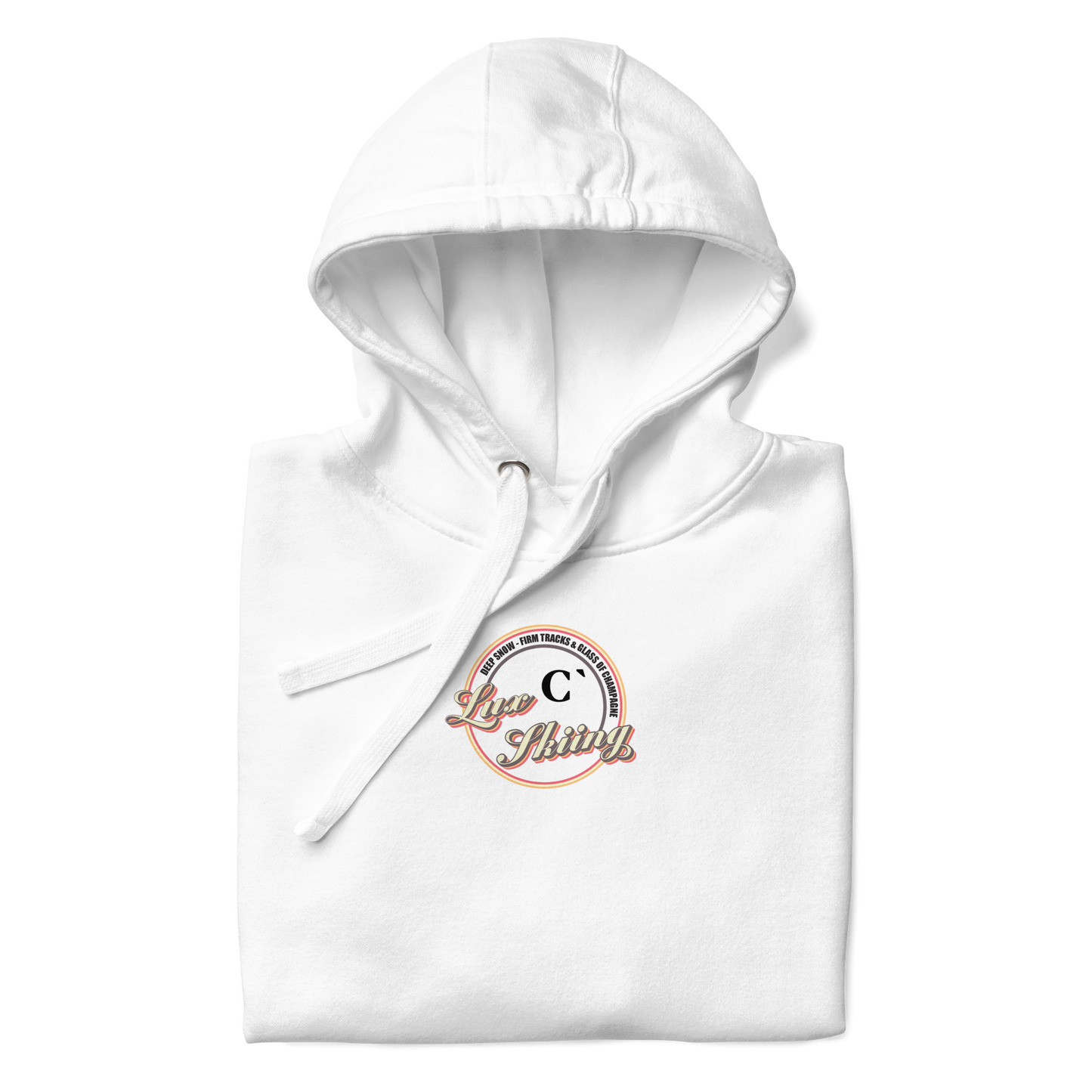 Lux Skiing Unisex Hoodie – Premium Streetwear and Après-Ski Style for Ultimate Comfort