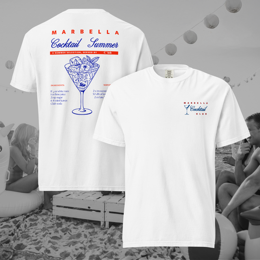 Marbella Cocktail Summer Tee