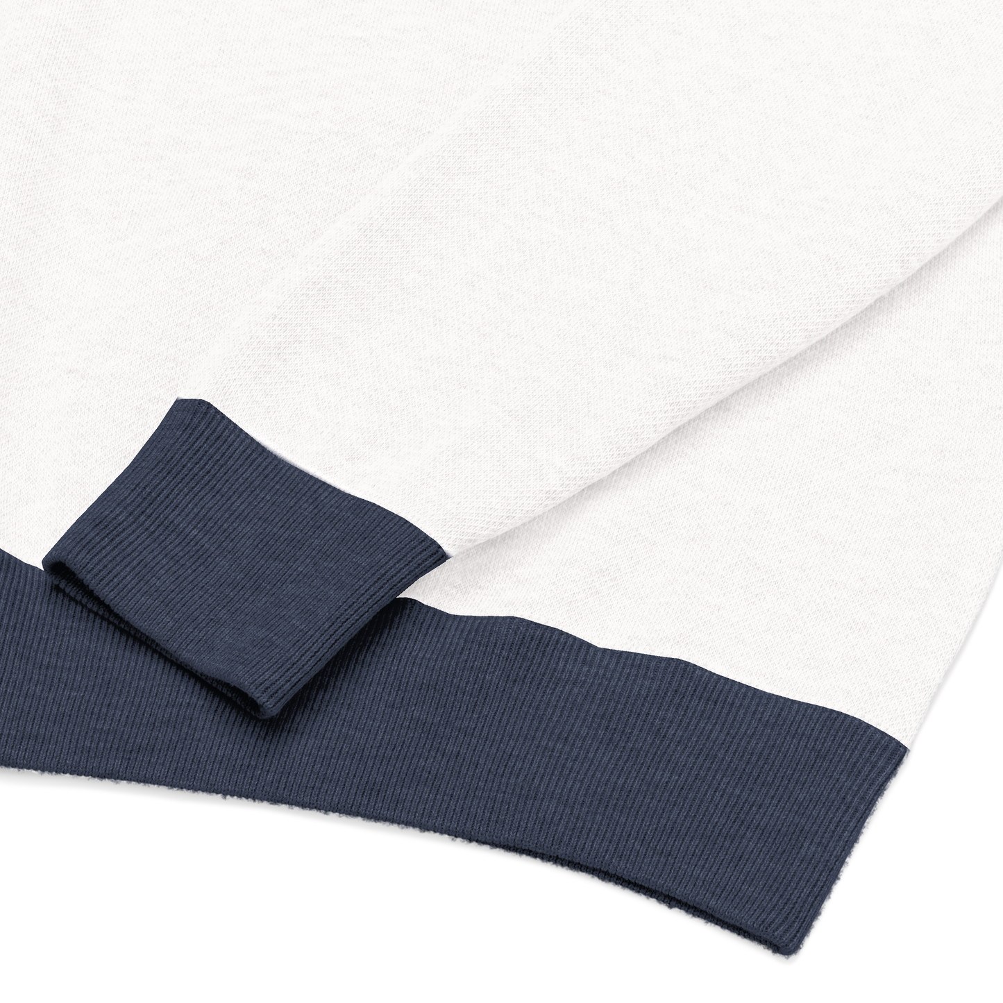 Relaxed fit knitted crew neck sweater