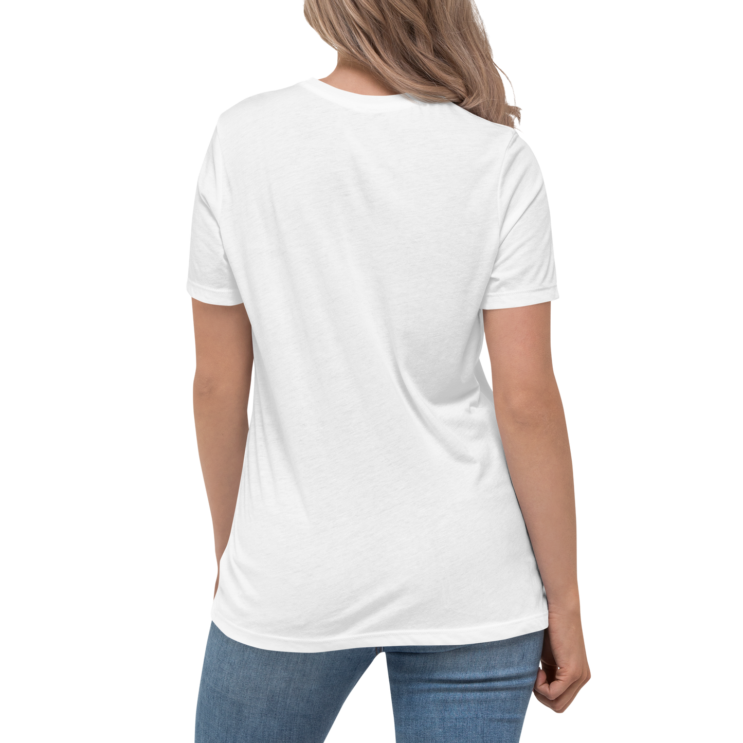 C’leb Champagne Skiing Women's Relaxed T-Shirt